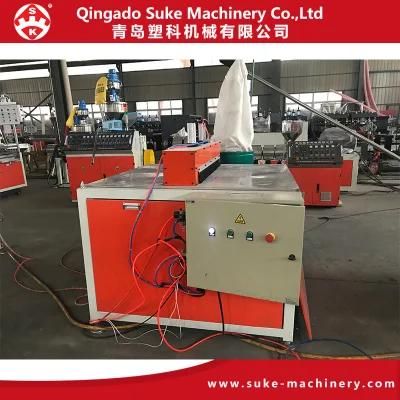 WPC Wood Plastic PVC Indoor Decoration Slatwall Wall Panel Extrusion Machine Line