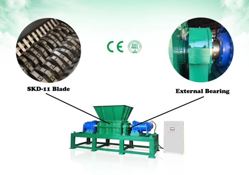 High Torque Double Shaft Tyre Shredder for Sale (TS-1200)