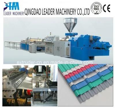 Corrugated Plastic Sheet Machine PVC Corrugated Sheet Machinery