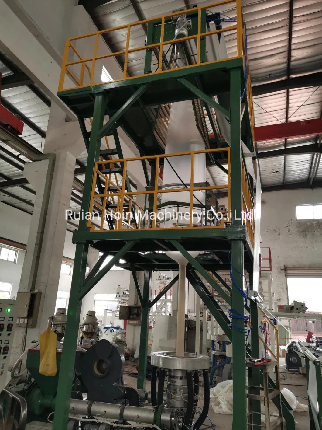 1000mm HDPE ABA Three Layer Co-Extrusion Blown Film Machine Line