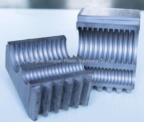 Corrugated Electric Protective Plastic Conduit Pipe Making Machine