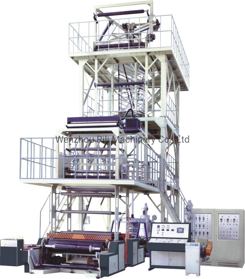 Three Layer Co-Extrusion Heavy Packaging ABC Film Blowing Machine