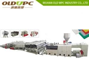 PVC WPC Foam Sheet/Board Extrusion Line/Plastic Extruder Machine