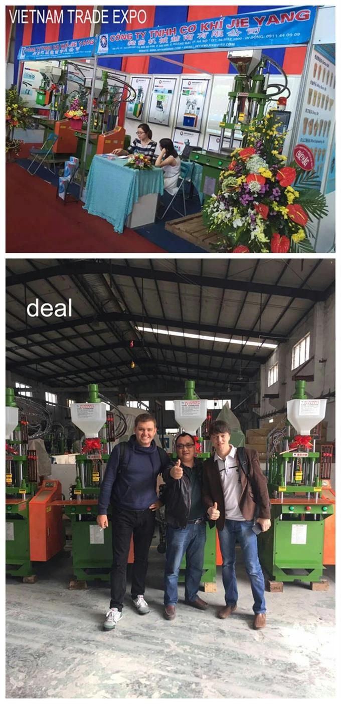 Simulation Fake Artificial Flowers Vertical Injection Molding Making Machine