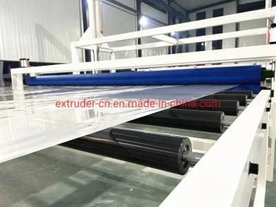 8m Width PE Geomembrane/Waterproof Sheet Extrusion Making Machine Geomembrane Extrusion