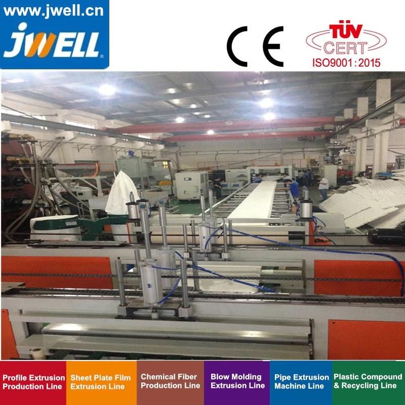 Jwell XPS (CO2 Foaming Technology) Heat Insulation Foaming Board Width 600-1200mm Extruder