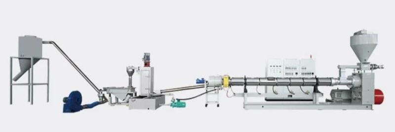 High Torque Single-Screw Pellet/Granule/Particle Making Machine for Plastic Recycling/Washing Line