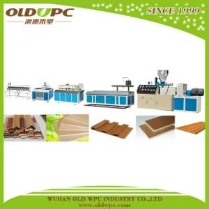 PVC Foam Board Extruder WPC Plastic Profile Extrusion Line PP PE Plastic Sheet Machinery