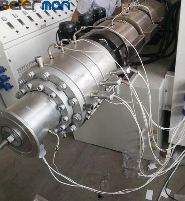 16mm-20mm Automatic UPVC PVC Wire Protection Pipe/Tube Twin Screw Extruder Machine Line Alloy Steel Pipe Molds Customized Siemens Motor