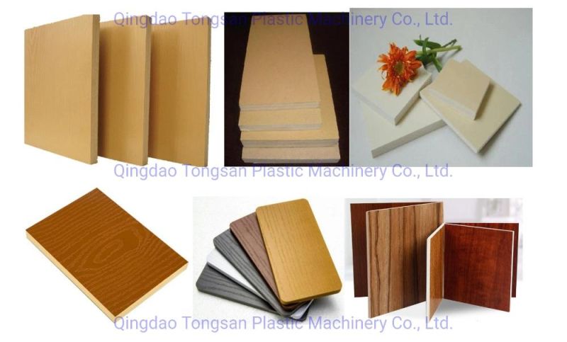 Foamed PVC and Wood WPC Furniture Board Making Machine