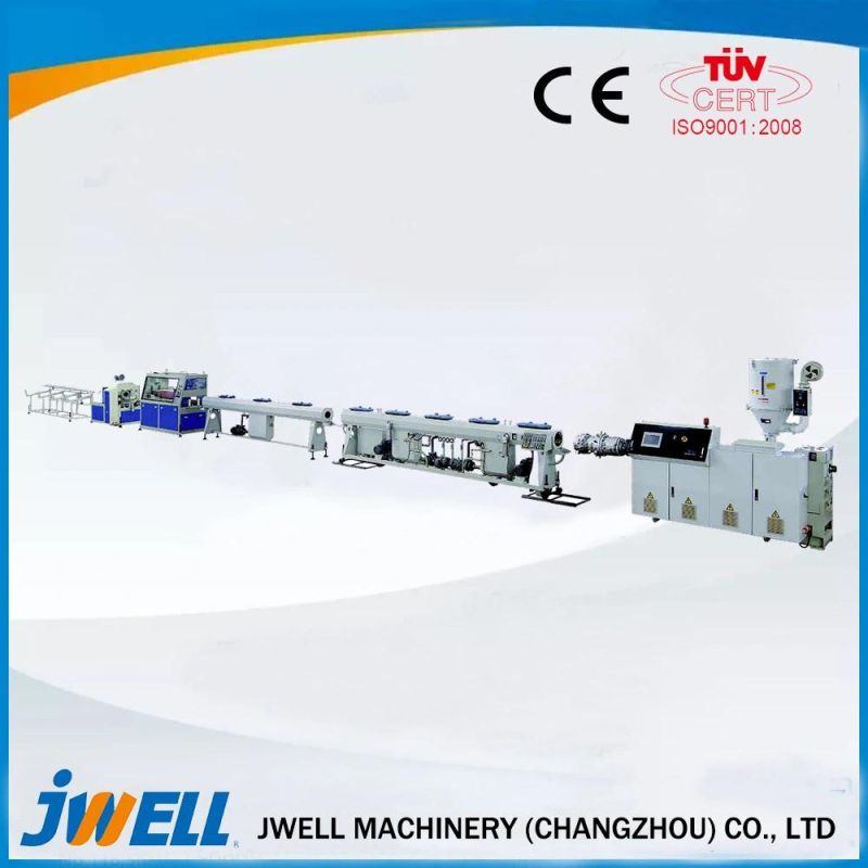 Jwell Plastic PPR Hot Cooling Water Pipe Machine/PVC Pipe Making Machine/HDPE Solid Pipe Extruder Machine