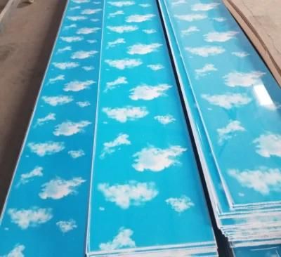 30cm Wide PVC Plastic Gussets Ceiling Panel Plastic Production Machine Extrusion Plant ...