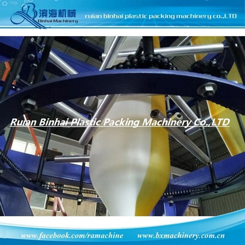 Two Color Stripe Bag Film Blowing Machine