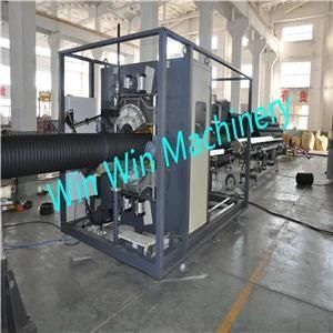 50mm HDPE Corrugated Pipe Extrusion Making Machine Line