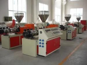 Plastic Twin Screw Extruder for PVC/WPC