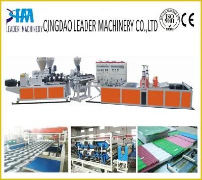 PVC PP Wave Corrugated Sheet Extrusion Machine