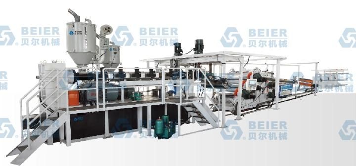 PE/PP Vacuumforming Sheet Extrusion Extruder Machine for Pipe Making Made in China