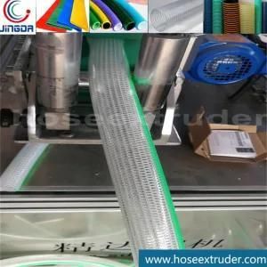 No Torsion System Crochet PVC Fiber Hose Extrusion Line