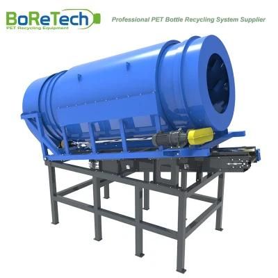 Dry Trommel Machinery with CE for Pet Bottles Washing &Recycling Line