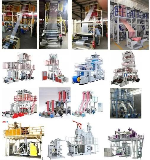 Double Color Plastic Film Extrusion Machine