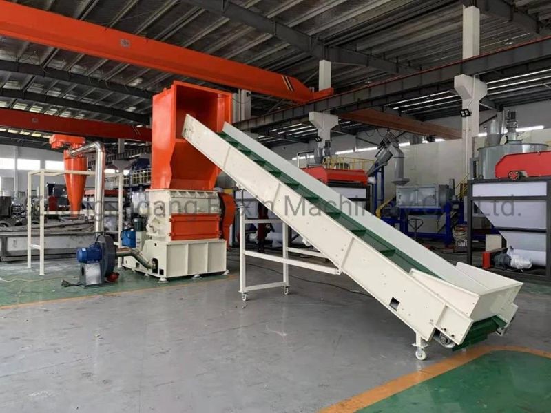 Waste Pet Bottles PP PE PVC Profile Sheel Plastic Crusher Machine