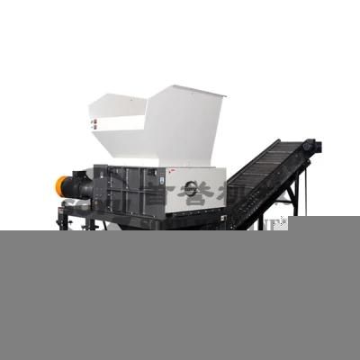 Automatic Recycling Machine Plastic Wood Rubber Household Waste Smash 4 Shaft Shredder