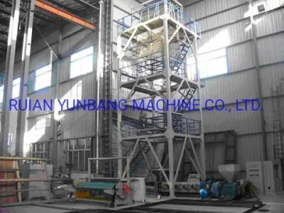 Yunbang Brand Full Automatic 3-Layers Co-Extrusion Plastic Film Blowing Machine
