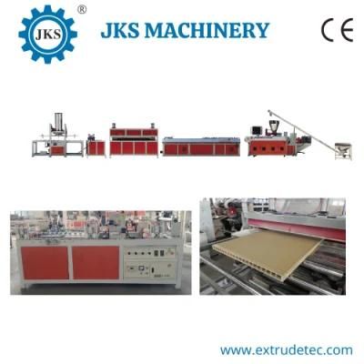 Automatic WPC/PVC Hollow Door Board/Panel/Plate Extruder Machine