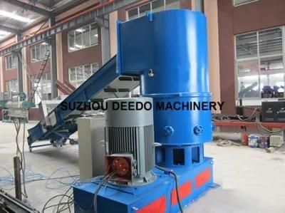 Plastic Agglomerator Recycling Mahchine/ PP PE Film Granulator Machine