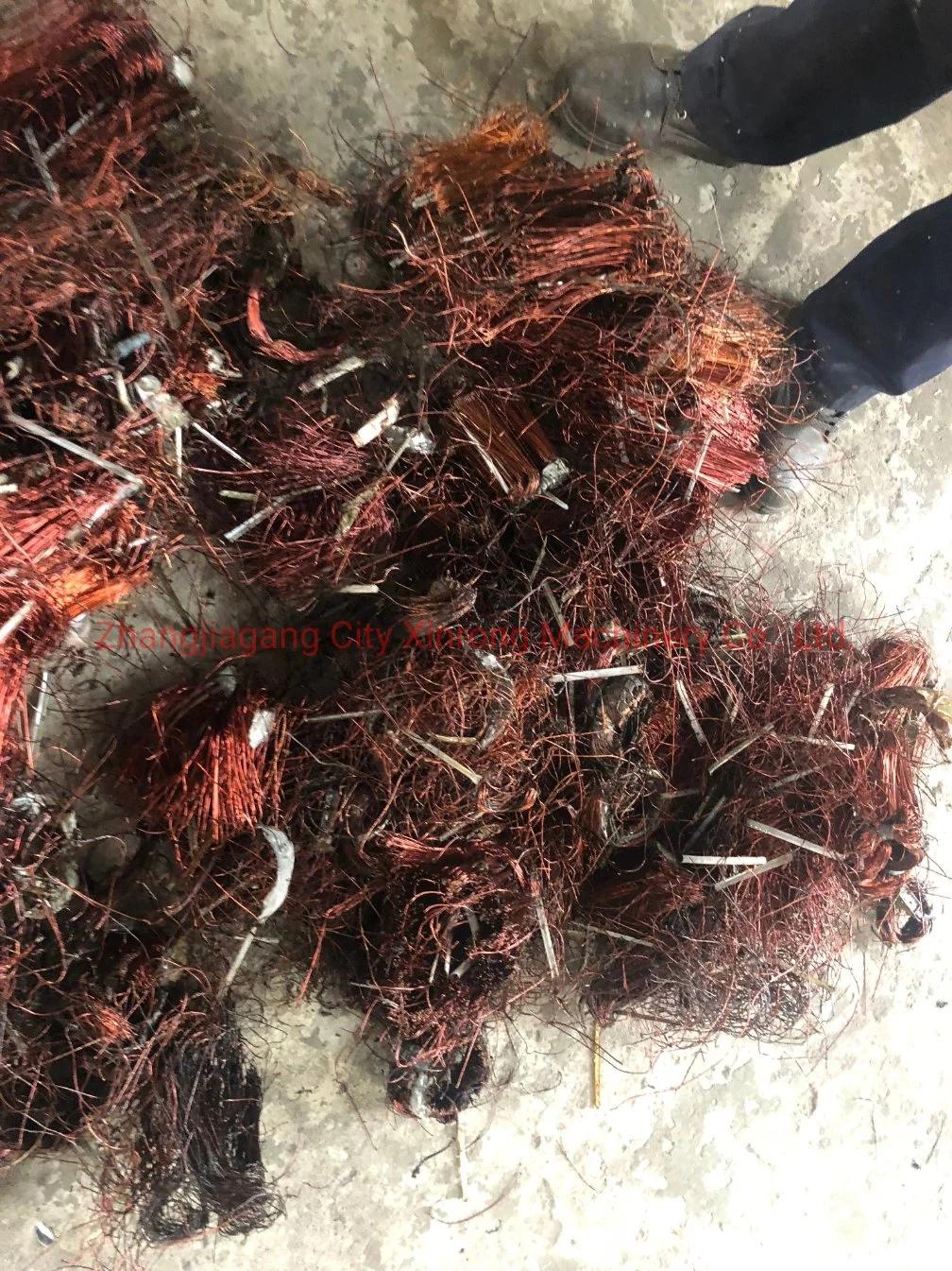 Waste Copper Recycling Machine/Shredder Machine/Copper Wires/Aluminium Wires Shredder