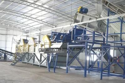 500kg/Hr Rigid PE PP Recycling Washing Plant