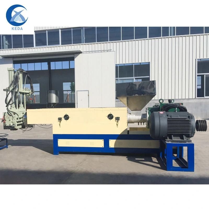 Plastic Single Screw Extruder in Plastic Film Recycling Granulator