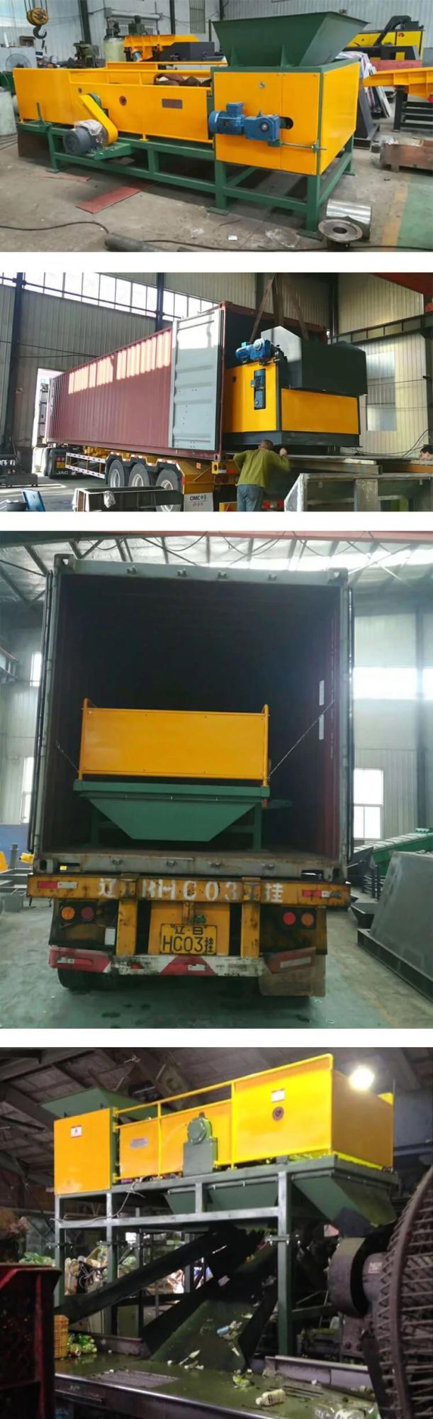 Vortex Separator Is Used for Metal Separation Recycling Machine for The Separation of Pet Bottle Aluminum Cans and Iron Cans