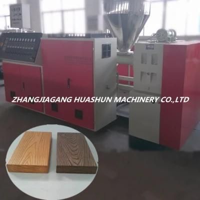 PS Lumber Wood Profile Making Machine Extrusion Line for Plastic Garden Fence