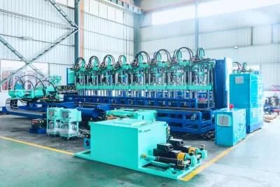 Full Automatic Four Injectors EVA Foam Injection Molding Machine with Big Mold Plate