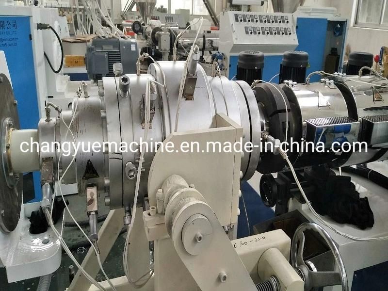 HDPE Plastic Gas and Water PP PVC Pipe Extruding Production Machine