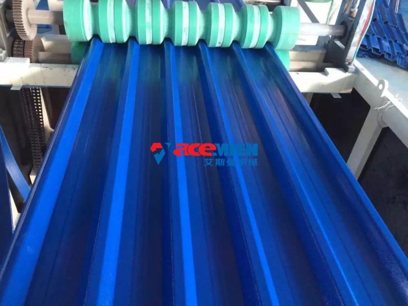 PVC U Panel Tile Making Machine Plastic Extrusion Line