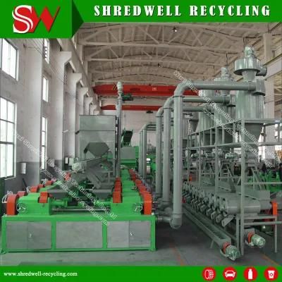 Siemens Motor Waste Tire Cutting Machine for Shredding Old Tyre