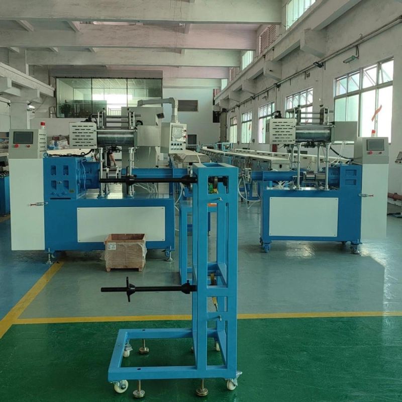 PVC/PP/PE/TPE Silicone Teflon Wire Stranding Rubber Mixing Mill Cable Automatic Feeder LED Lamp Strip Extruder Equipment Plastic Machine