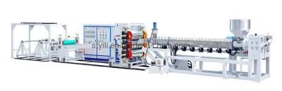 PP PS PE Plastic Sheet Extruder Single Screw Layer Machinery Production Line Extruder ...