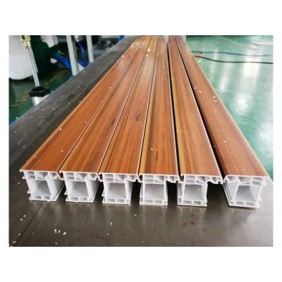 PVC UPVC Plastic Window Frame Profile Manufacturer Making Machine