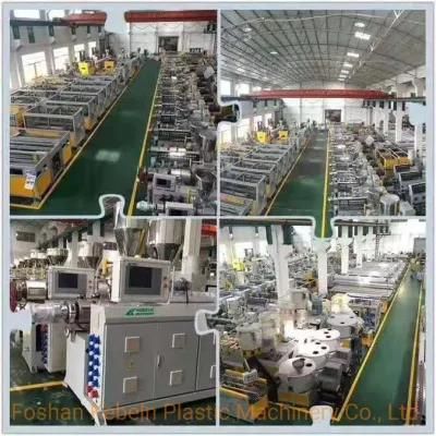 PVC Double Pipes Extruder Plastic Extrusion Machine