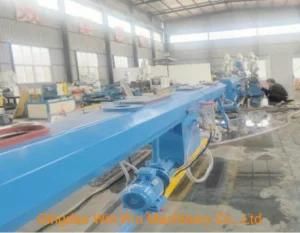 PE 130mm Single Wall Corrugated Pipe Extrusion Line