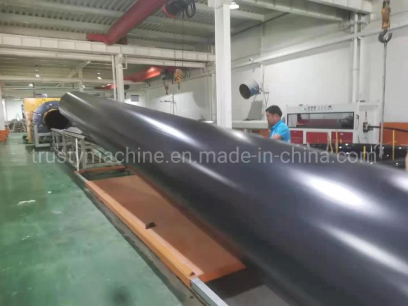 20mm-160mm PE Pipe Machine PE Pipe Machinery PE Pipe Extrusion Line