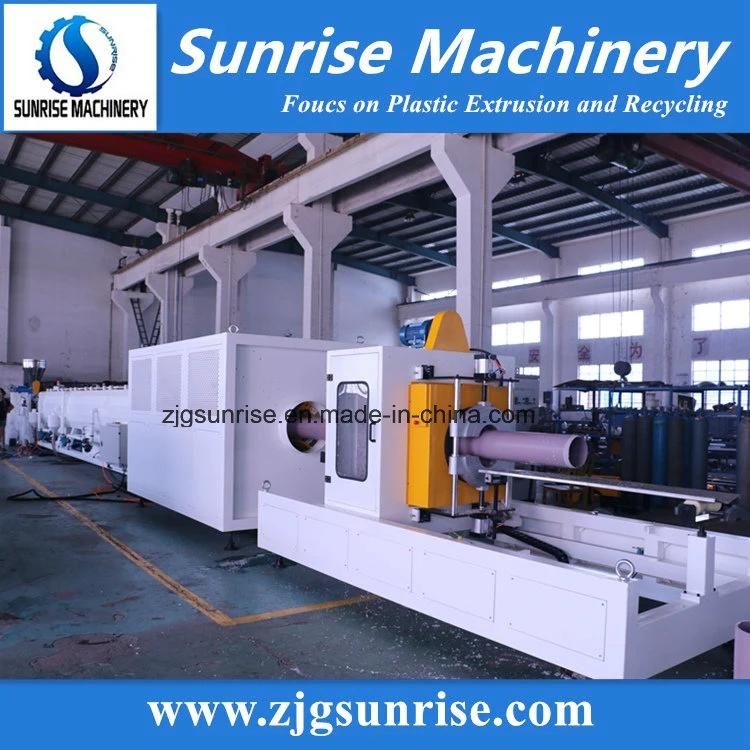 Plastic UPVC PVC HDPE PE PPR PP Water Electric Conduit Pipe Hose Tube Extrusion Production Making Machine / PE PVC Single Wall Corrugated Pipe Making Machine