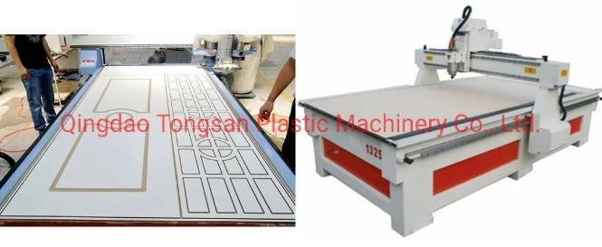 PVC or PVC Wood Composite 600 700 800 900 1000 1100mm PVC Door Making Machine