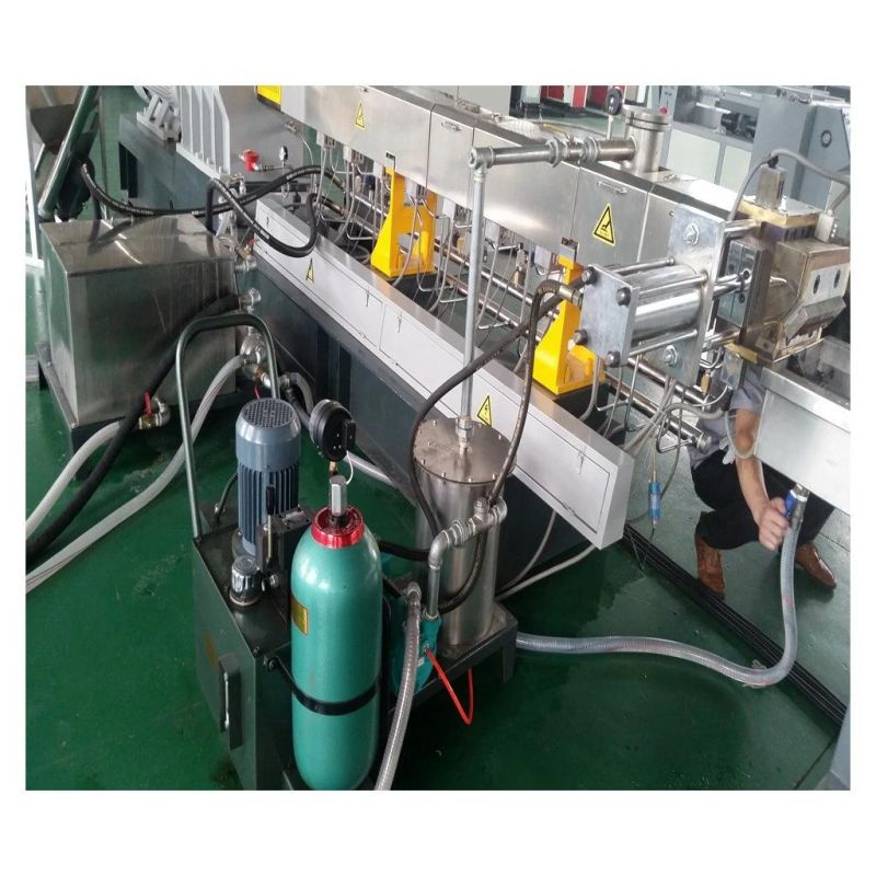 Plastic Cold Cut Recycled Pelletizing Granulator Machine
