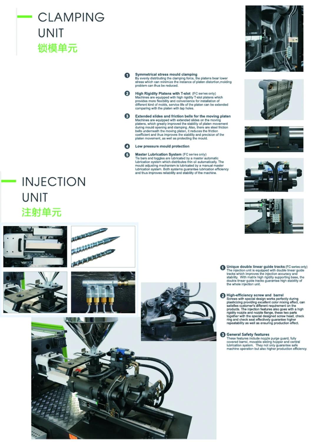 New FC160- PET- Plastic Injection Moulding Molding Machine Price(Servo,Savine,Netword)