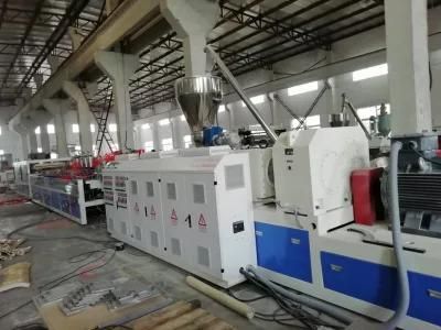 PVC Wood Hollow Panel Production Line/WPC Door Panel Extrusion Line/WPC Door Making ...