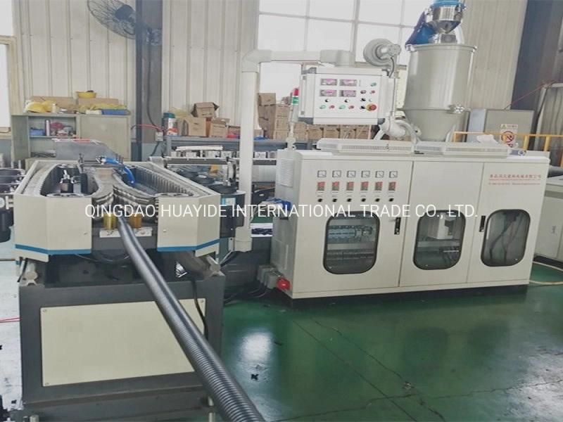 New Condition PVC Single Wall Corrugated Pipe Production Line